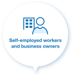 Self-employed workers and business owners